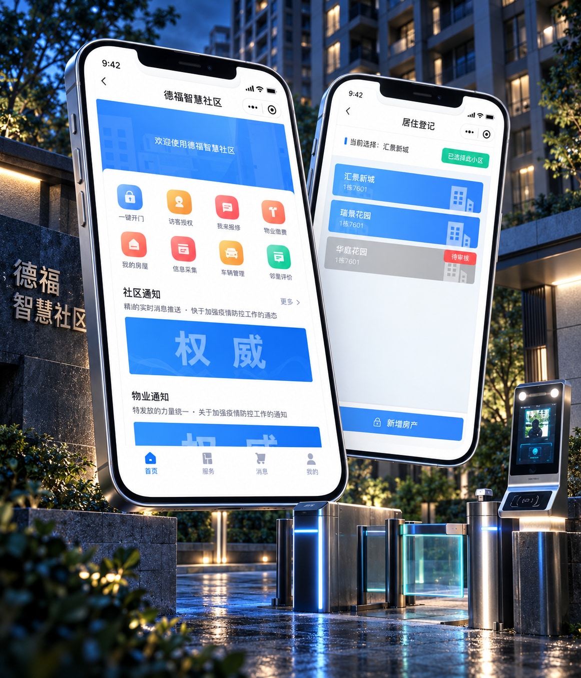 梧州德福智慧社区项目展示